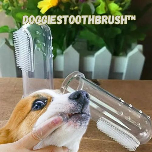 Dog finger toothbrush easy to wash
