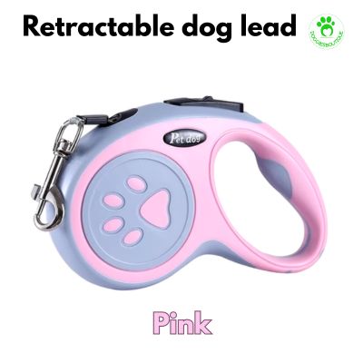 Retractable-dog-lead-pink