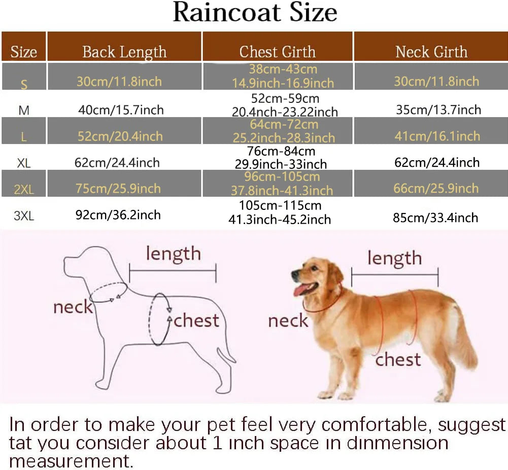 dog raincoat |Doggies raincoat