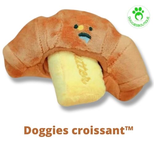 Squeaky dog toys - Doggies-croissant™