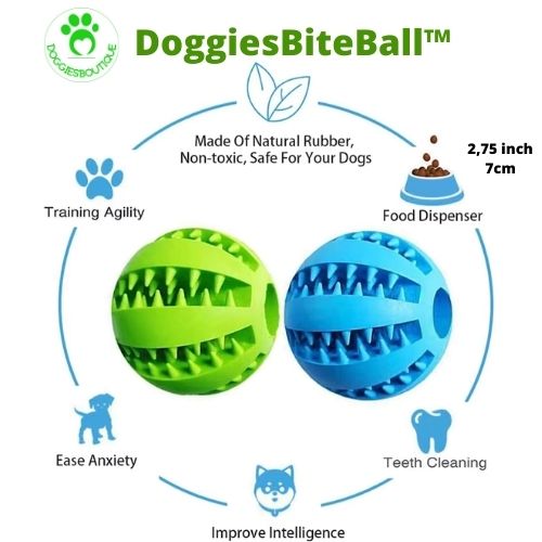 Dog treat ball | DoggiesBiteBallâą