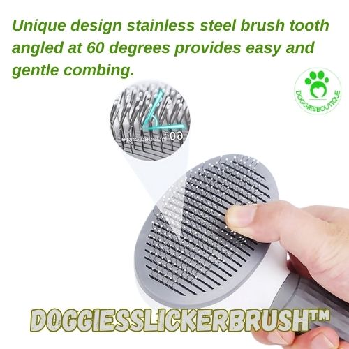slicker brush for dogs easy