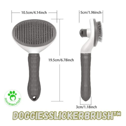 slicker brush for dogs measures