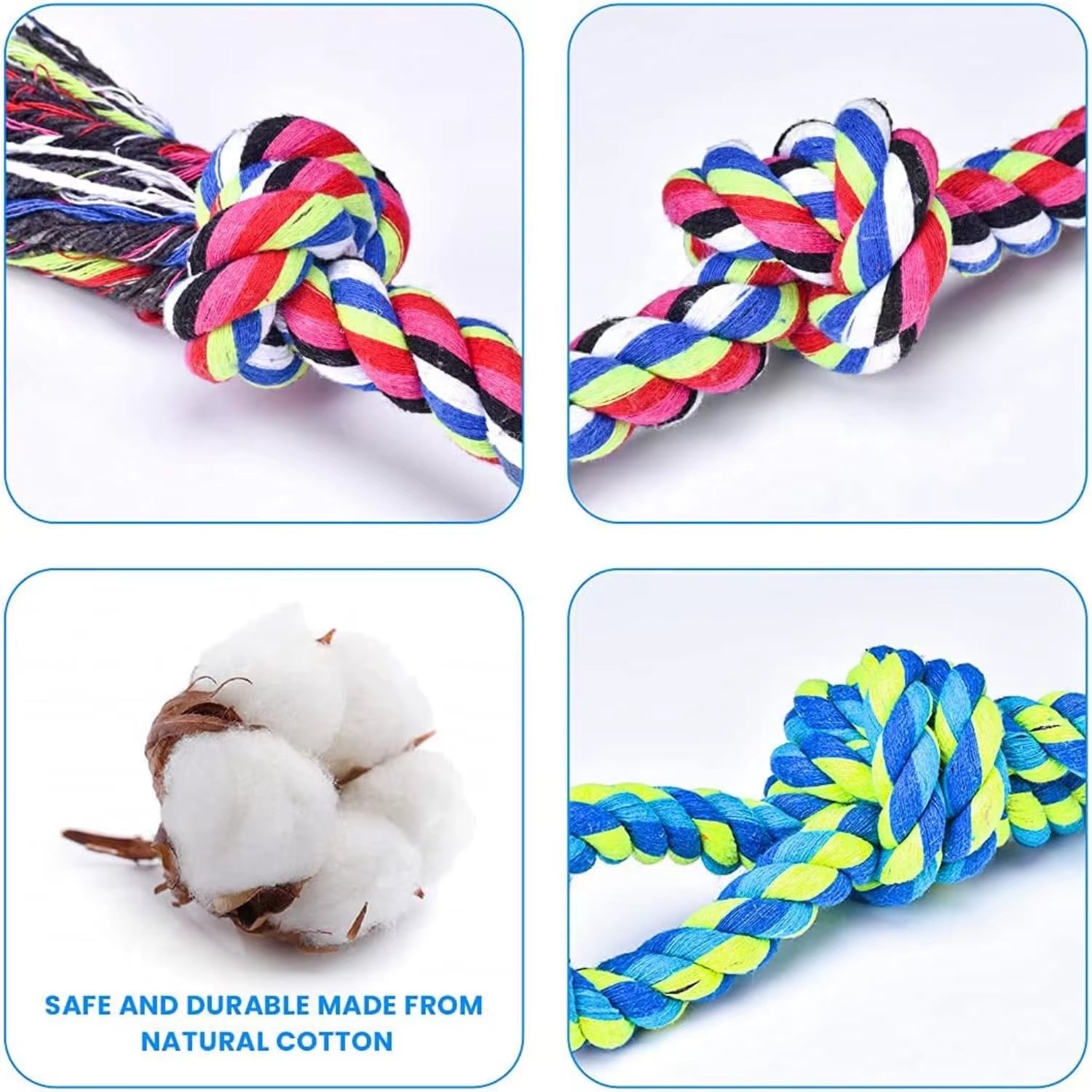 Indestructible dog toys rope