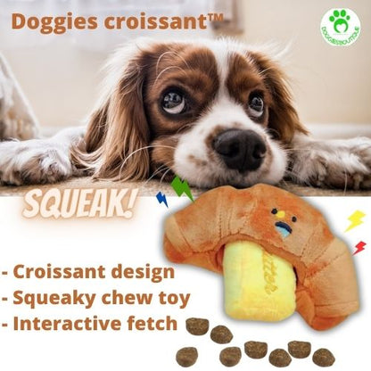 Squeaky dog toys - Doggies-croissant™