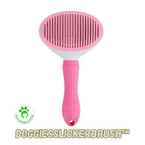 slicker brush for dogs pink